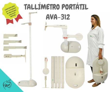 TALLIMETRO DE CUATRO CUERPOS PORTATIL AVANUTRI 312